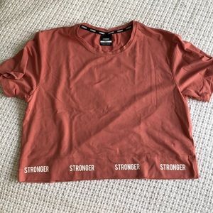 Stronger Crop Top Tee